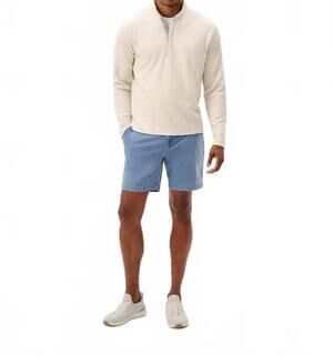 NEW JOHNNIE-O barchers garment dyed corduroy shorts in laguna blue